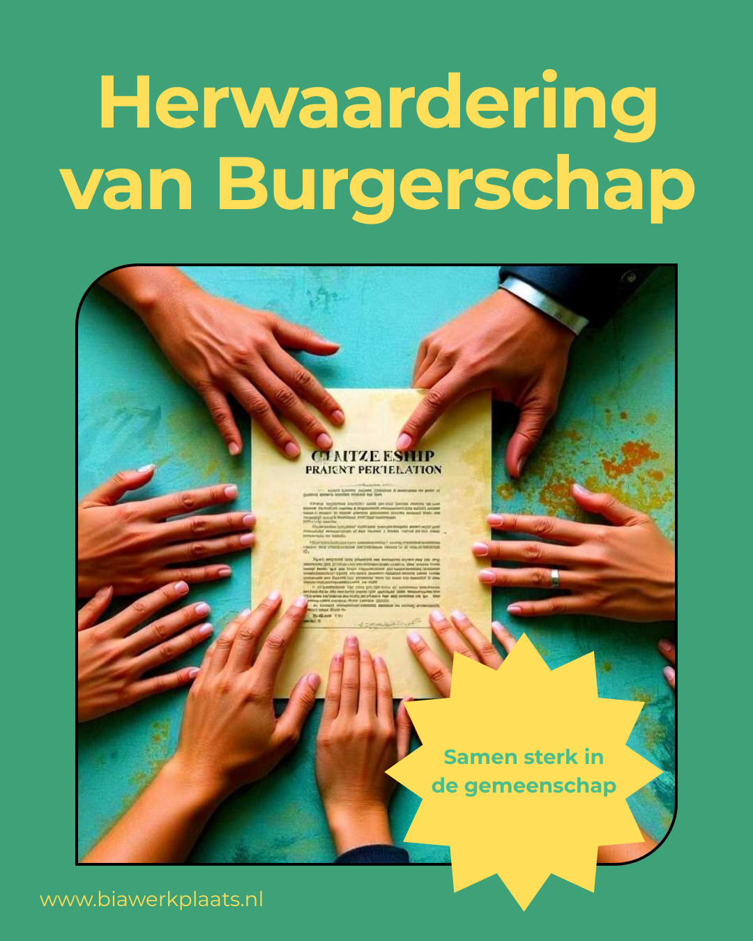BIAwerkplaats - De participatieverordening